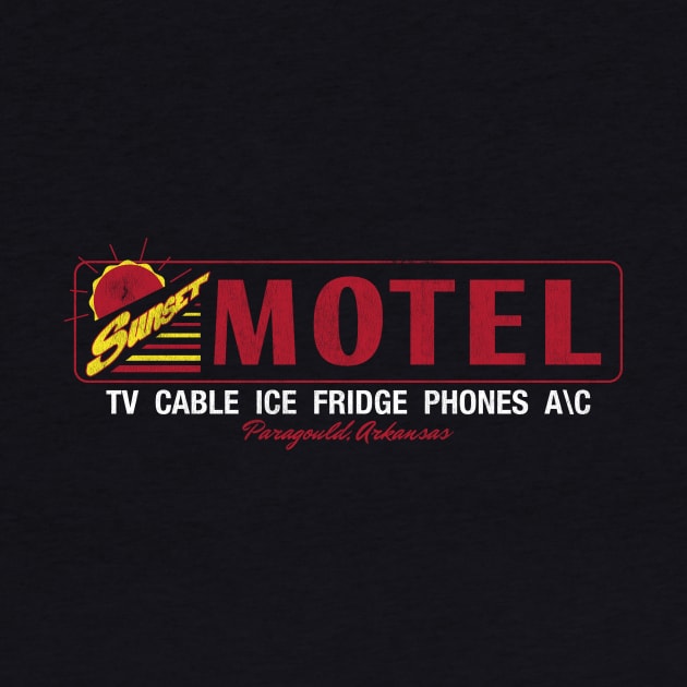 Sunset Motel (dark) by rt-shirts